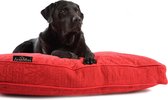 Lex & Max Chic Housse ample pour lit box pour chien coussin 90x65x9cm rouge