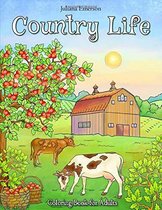 Country Life Coloring Book for Adults - Kleurboek voor volwassenen