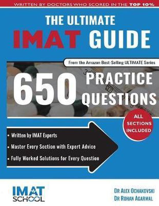 The Ultimate IMAT Guide: 650 Practice Questions, Fully Worke ... - cover