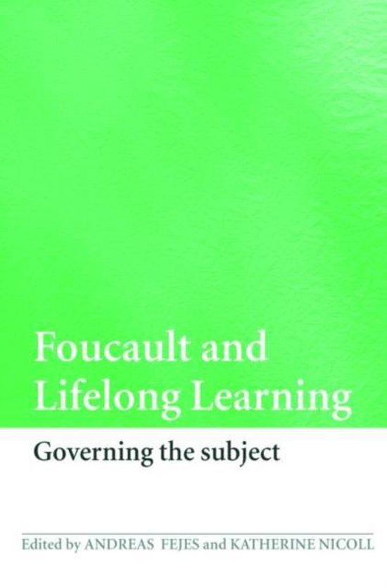 Foucault and Lifelong Learning - cover