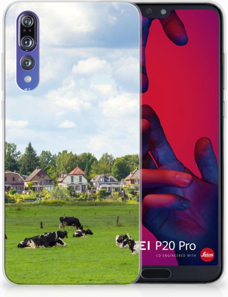 Huawei P20 Pro TPU Hoesje Koeien