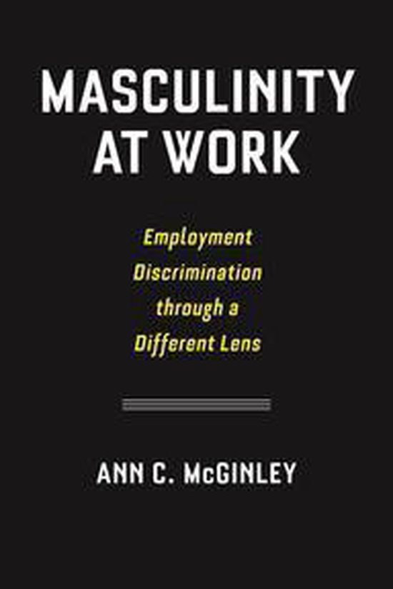 Masculinity at Work - cover