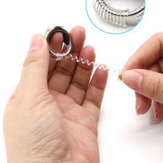 Charme Bijoux ® -Ring verkleiner voor brede ring- 8 mm | bol.com