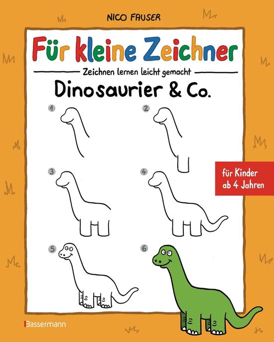 Für kleine Zeichner - Dinosaurier & Co. - cover