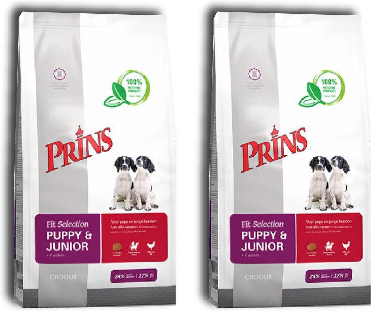 Prins Fit Selection Puppy & Junior - 2 x 2kg OP = OP