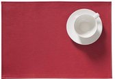 MONACO Kunstleder 2stuks PLACEMAT 30X45 Rood