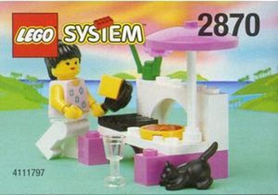 LEGO - Paradisa - Barbeque - 2870