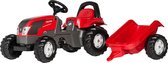 Rolly Toys rollyKid Valtra - Tracteur à pédales avec remorque