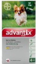 Advantix 40/200 Anti vlooienmiddel en tekenmiddel Hond - 6 pipetten