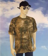 Soldaten shirt camouflage voor heren 2XL