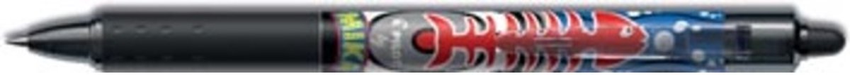 Pilot gelroller Frixion Ball Clicker Mika Limited Edition zwart