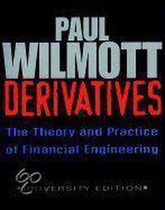 Derivatives 9780471983668 Paul Wilmott Boeken