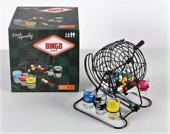 Afbeelding van het spel Bingo Set Shotglas