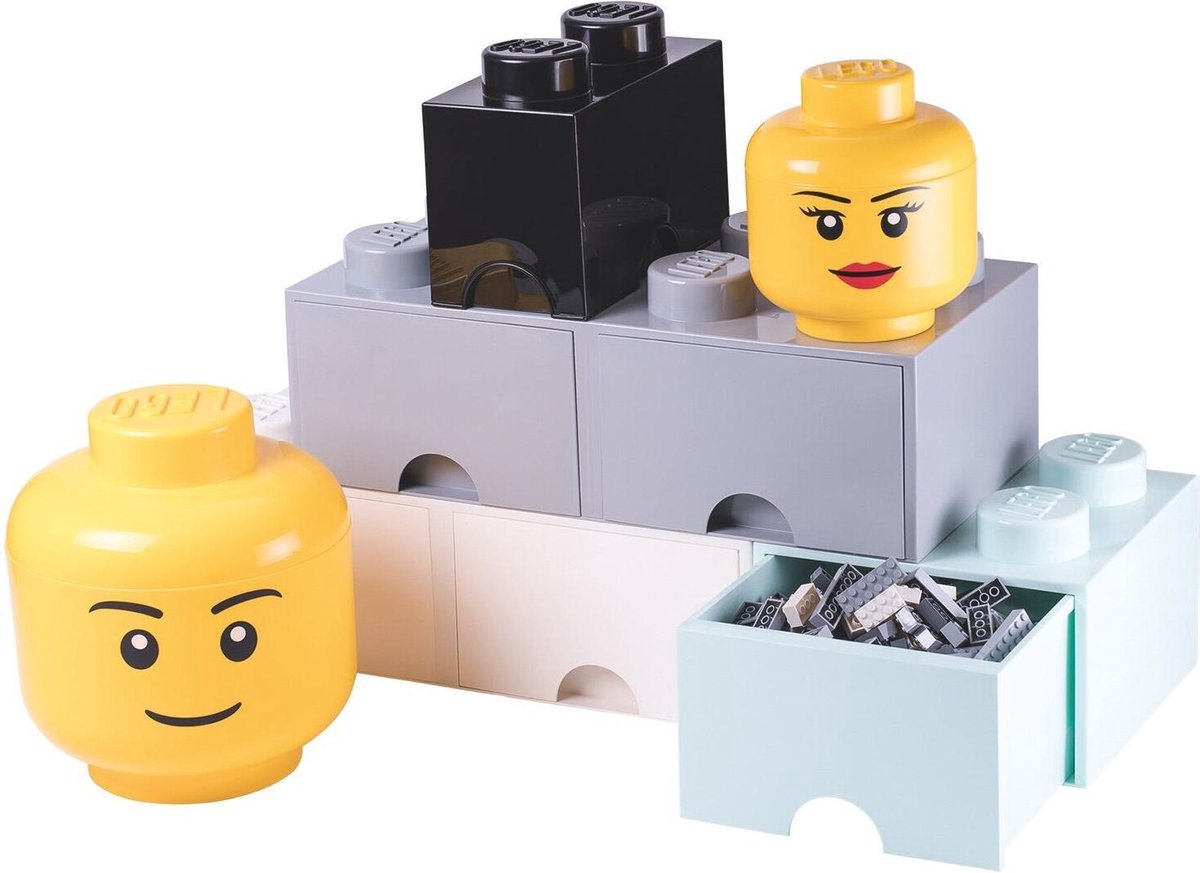 Boite rangement LEGO Tête Whinky Ø 24 x 27.1 cm ?