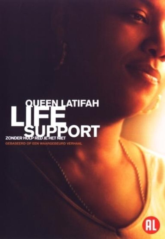 DVD hoes 'Life Support' met Queen Latifah. 'Zonder hulp red je het niet'.