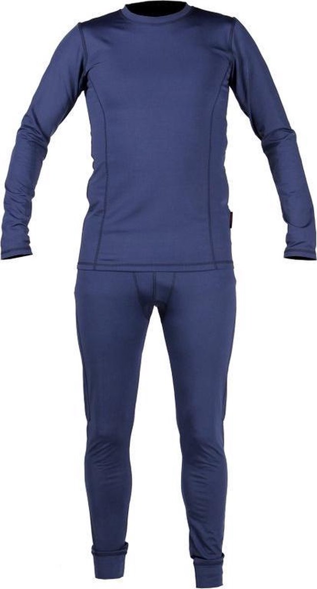 STØRVIK Thermoshirt Lange Mouwen Unisex Donkerblauw - Maat 2XL - TINWALD