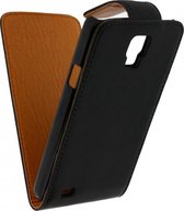 Xccess Leather Flip Case Samsung I9295 Galaxy S4 Active Black