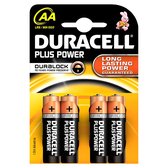 Duracell Plus Power AA Alkaline Batterijen 4x6 Stuks