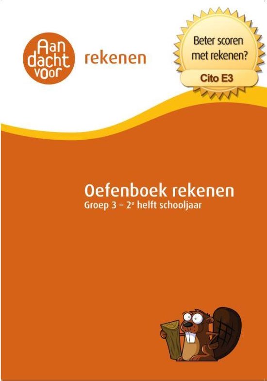 Hedendaags bol.com | Aandacht voor Rekenen - Oefenboek Rekenen Groep 3 - 2e KY-36