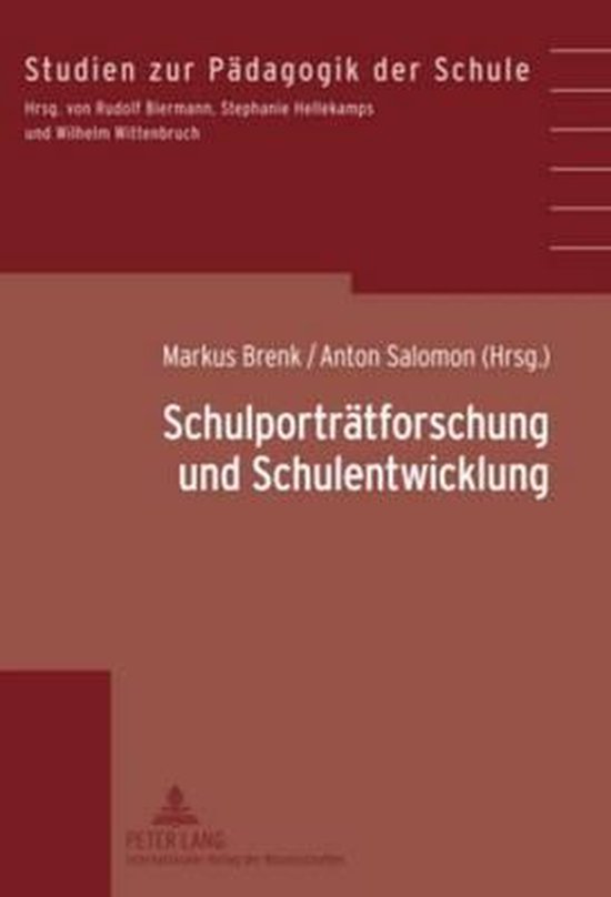 Schulporträtforschung und Schulentwicklung - cover