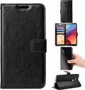 Cyclone Cover wallet case cover Huawei P8 Lite 2017 zwart