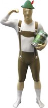 Morphsuits™ Lederhosen Morphsuit - SecondSkin - Verkleedkleding - 185/206 cm