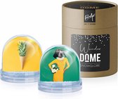 Sneeuwbol 'Wonder Dome' - Hondenkop & Ananasijs