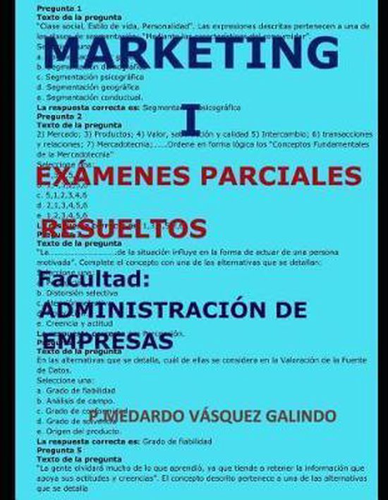 Marketing 1-Ex - cover