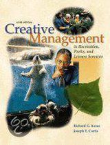 Creative Management In Recreation, Parks And Leisure Services