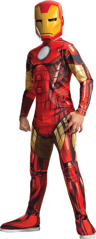 geroosterd brood Daar spoelen RUBIES FRANCE - Klassiek Iron Man animatieserie kostuum voor jongens -  110/116 (5-6 jaar) | bol.com