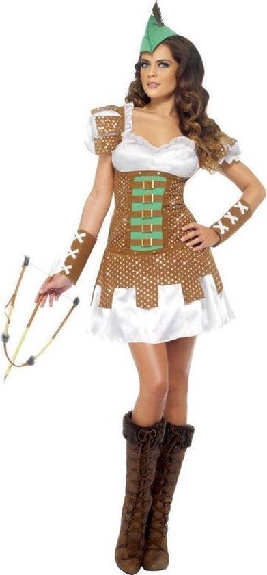Robin Hood kostuum | Superheld verkleedkleding dames maat M (40-42) |  bol.com