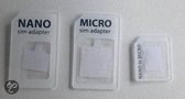 muvit Universal SIM Adapters with Sticker for Nano and Micro SIM