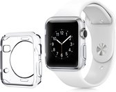 Apple iWatch - 38mm - volledig transparant zacht siliconen hoesje