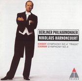 Schubert, Schumann: Symphonies no 4 / Harnoncourt, Berlin Po