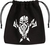 Dice Bag Dwarven White & Black Q-Workshop