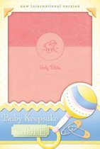 NIV, Baby Keepsake Bible, Leathersoft, Pink