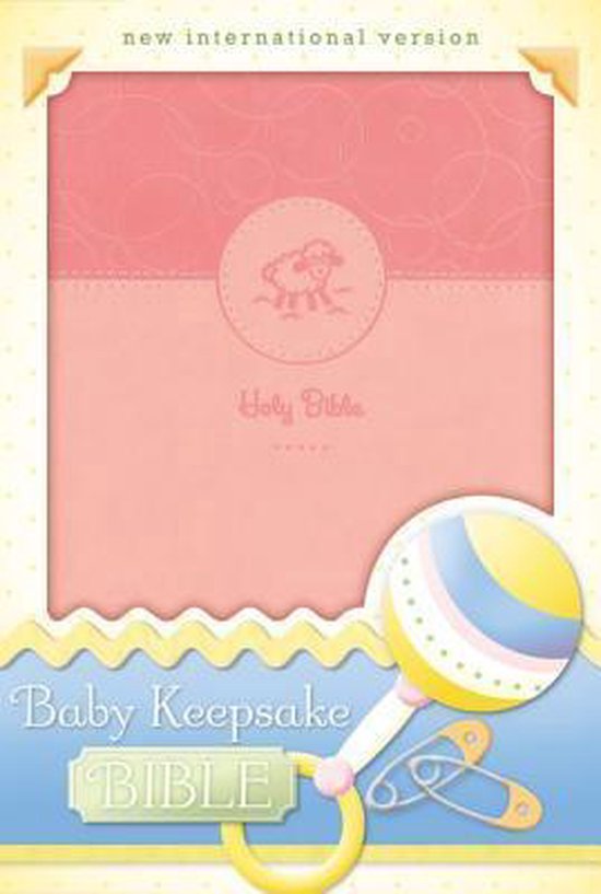 NIV, Baby Keepsake Bible, Leathersoft, Pink, Zondervan Publishing