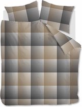 Beddinghouse Graham Dekbedovertrek - Flanel - Litsjumeaux - 240x200/220 cm - Anthracite