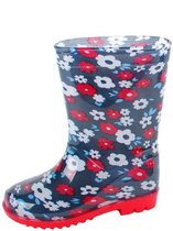 Gevavi Boots Flower meisjeslaars pvc blauw maat 25