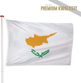 Cypriotische Vlag Cyprus 100x150cm - Kwaliteitsvlag - Geschikt voor buiten
