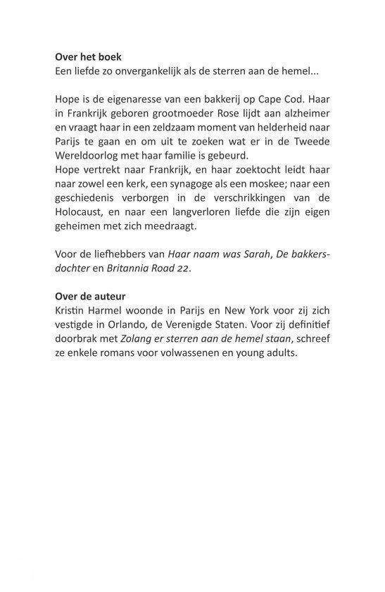 Zolang er sterren aan de hemel staan - cover