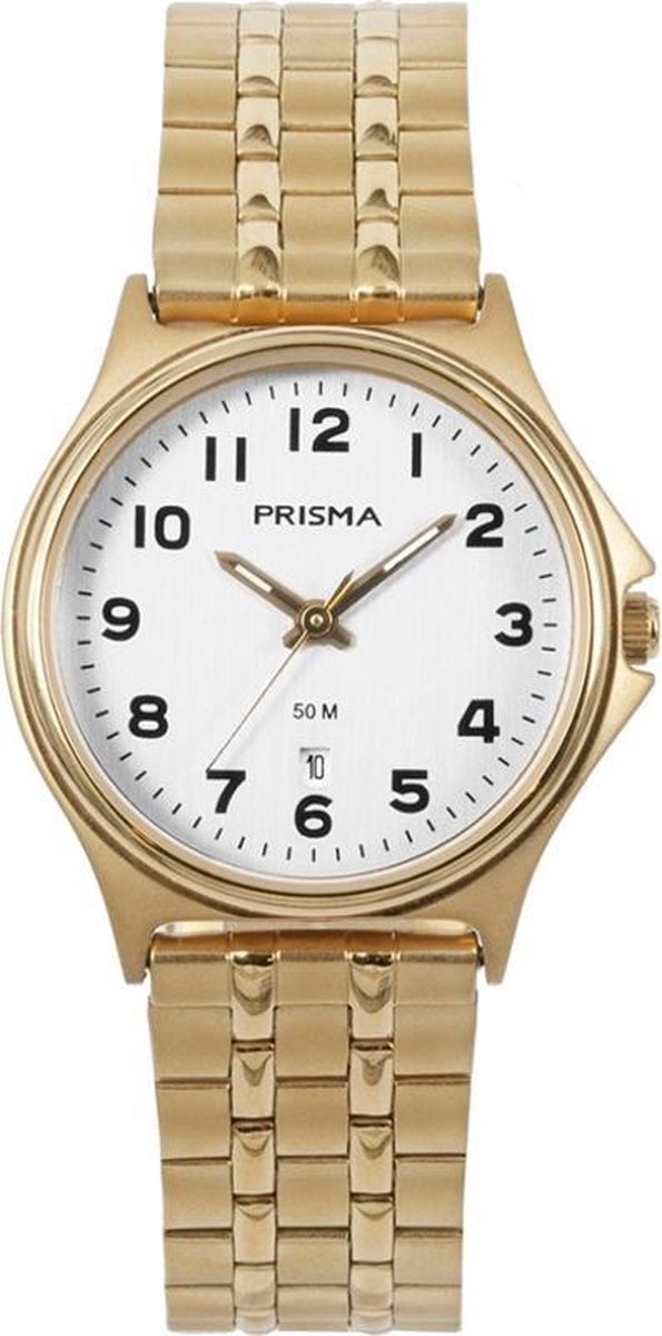 Prisma Dames Edelstaal 5 ATM horloge P.1691