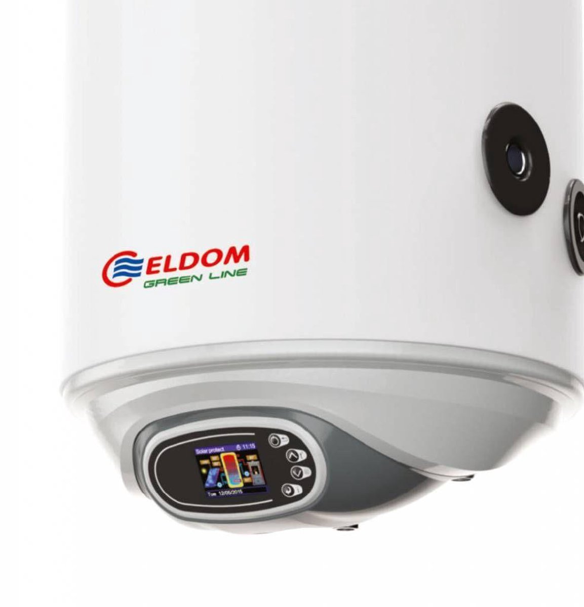 ELDOM Green Line Elektrische boiler 80L met warmtewisselaar en digitale bediening | bol.com