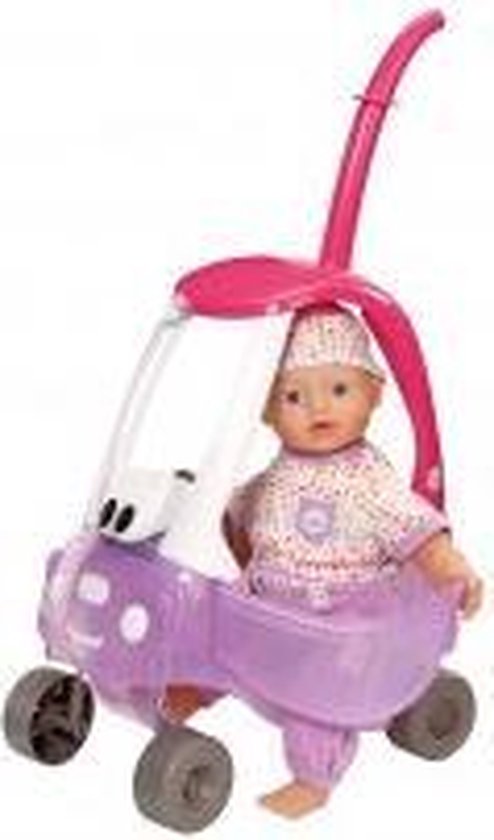 My Little Baby Born met Cozy Coupe roos bol