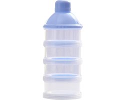 Handige Melkpoeder Doos Voor Op Reis - Onderweg - Milk Powder Box - Blauw - Babymelk - Moeder - Voeden - Reizen - Op Reis - Vakantie