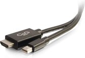 Cables To Go C2G 1 m MiniDP - HDMI Mini DisplayPort Zwart