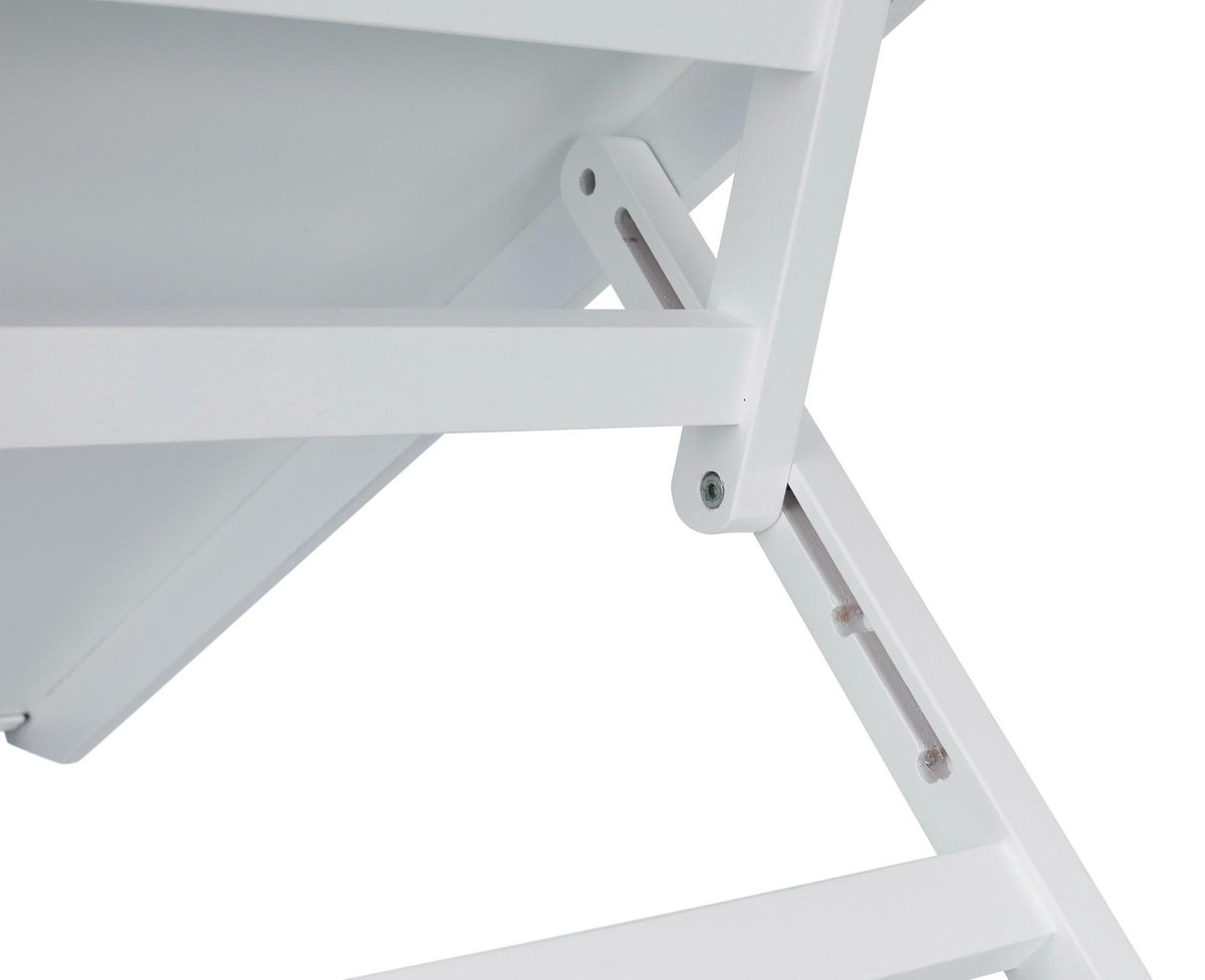 Trixie Loopplank In Hoogte Verstelbaar Wit – 36 × 90 Cm