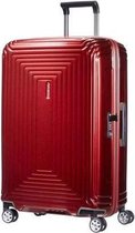 Samsonite Neopulse Spinner Lifestyle Spinner Reiskoffer (Medium) - 74 liter - Metallic Red