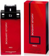 MULTI BUNDEL 3 stuks Jacques Bogart Story Red Eau De Toilette Spray 100ml