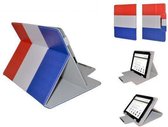 Diamond Class Hoes voor Mpman Tablet Mpqc974 , Cover met Rood-Wit-Blauw vlag motief, Multi, merk i12Cover